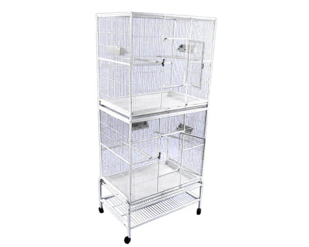 A&E 32"x21" Double Stack Flight Cage - Image 2