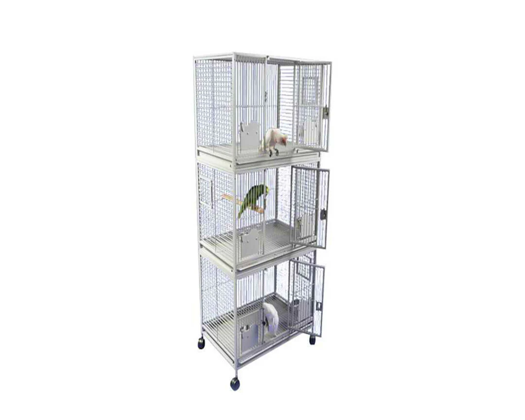 A&E 36x24 Triple Stack Bird Cage - Image 2