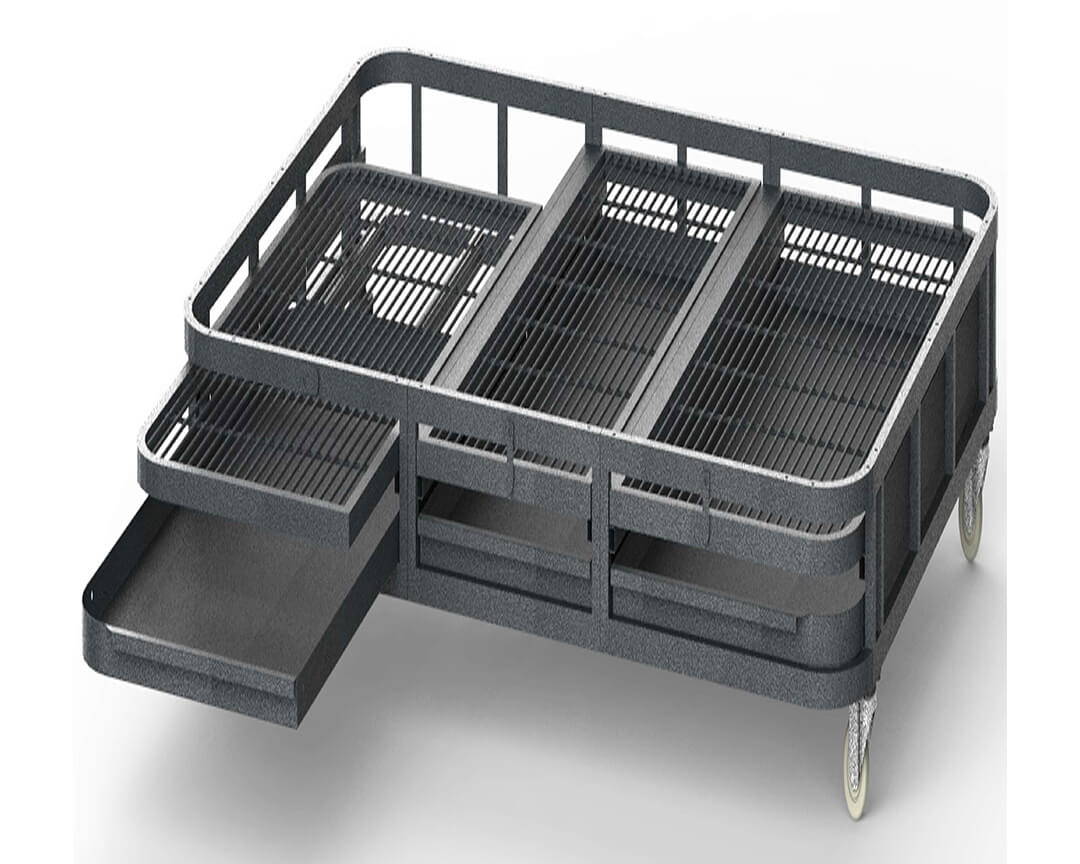 A&E 86"x62" Walk-In Aviary Base