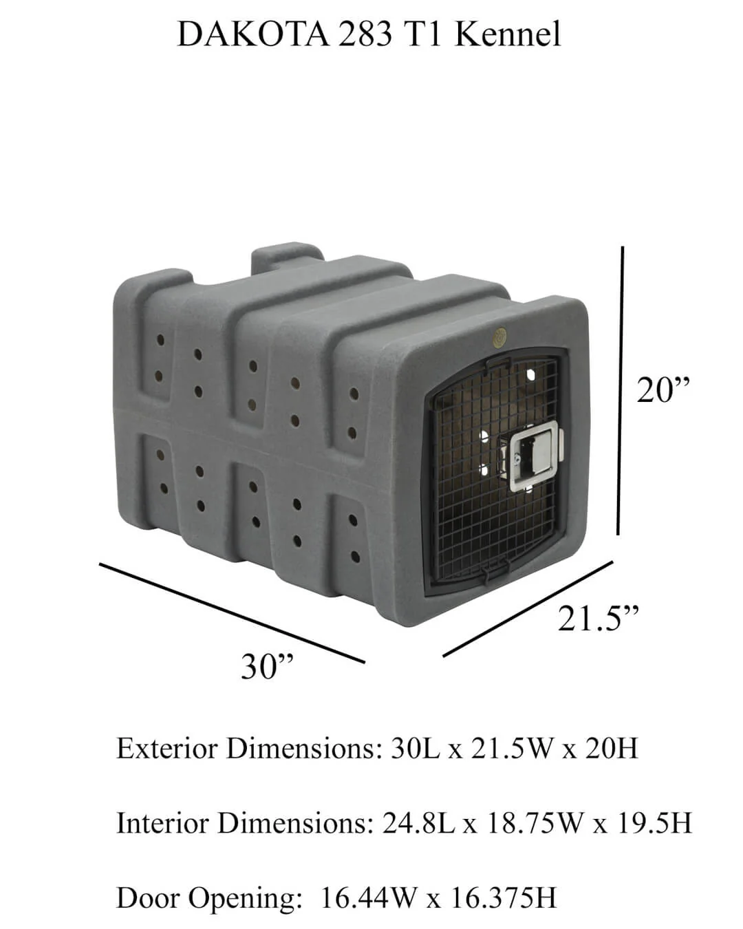 Dakota 283 T1 Low Profile Kennel for Trucks - Image 7