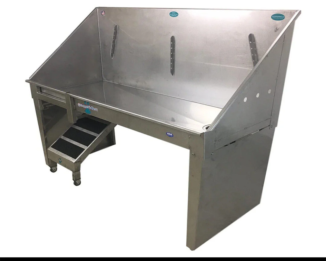 Groomer's Best 58" ADA Walk-Through Bathing Tub - Image 3