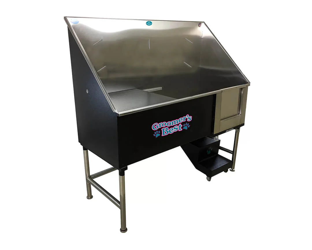 Groomer's Best Elite Bathing Tub with Steps and Door - Image 8