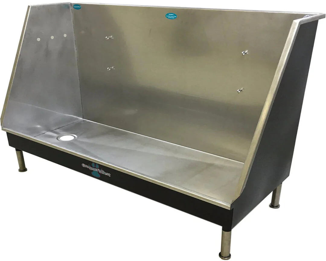 Groomer's Best Stainless Steel Walk-in Bathing Tub - Image 6