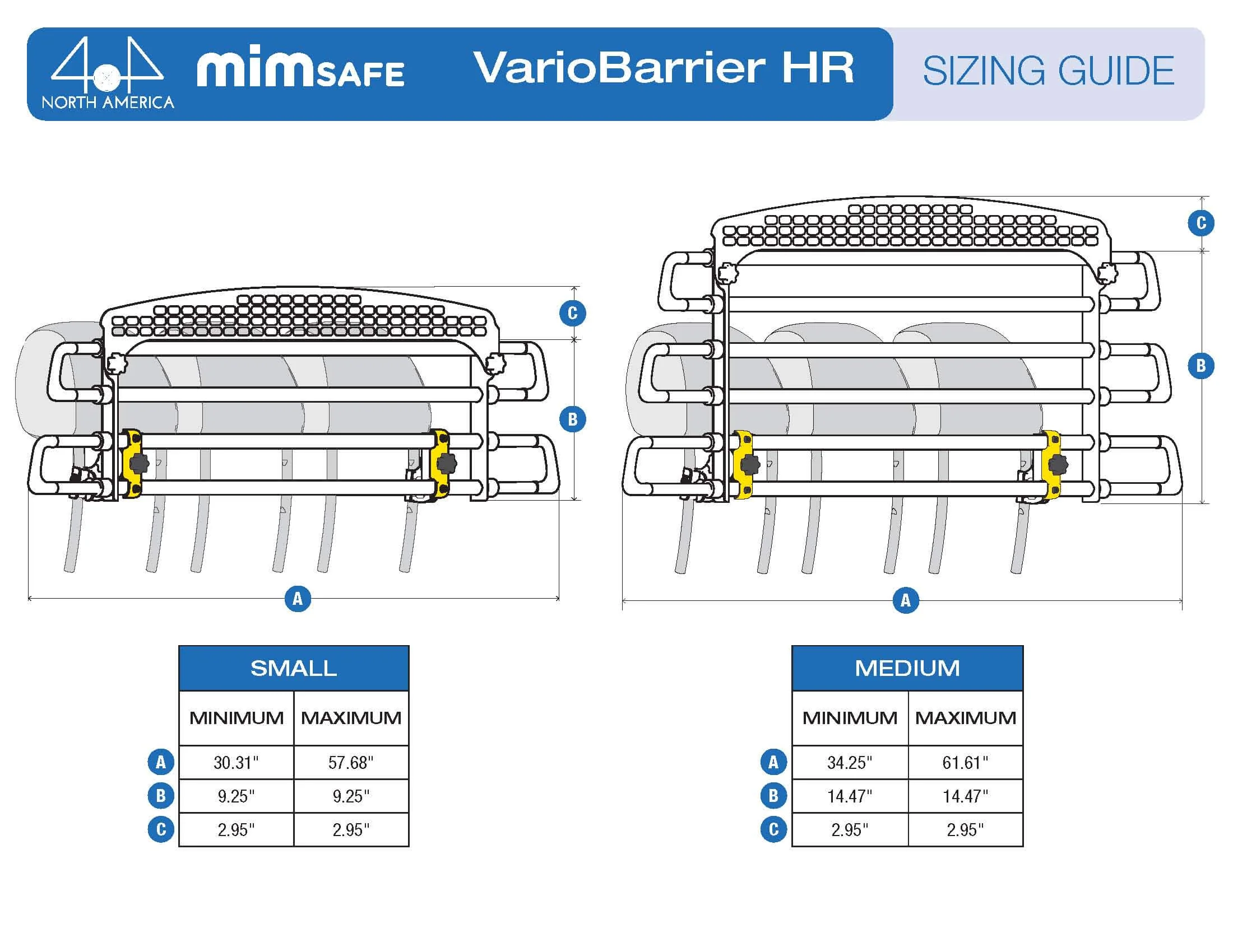 VarioBarrier HR - Crash Tested Head Rest Cargo Barrier | by MIM Safe - Image 7