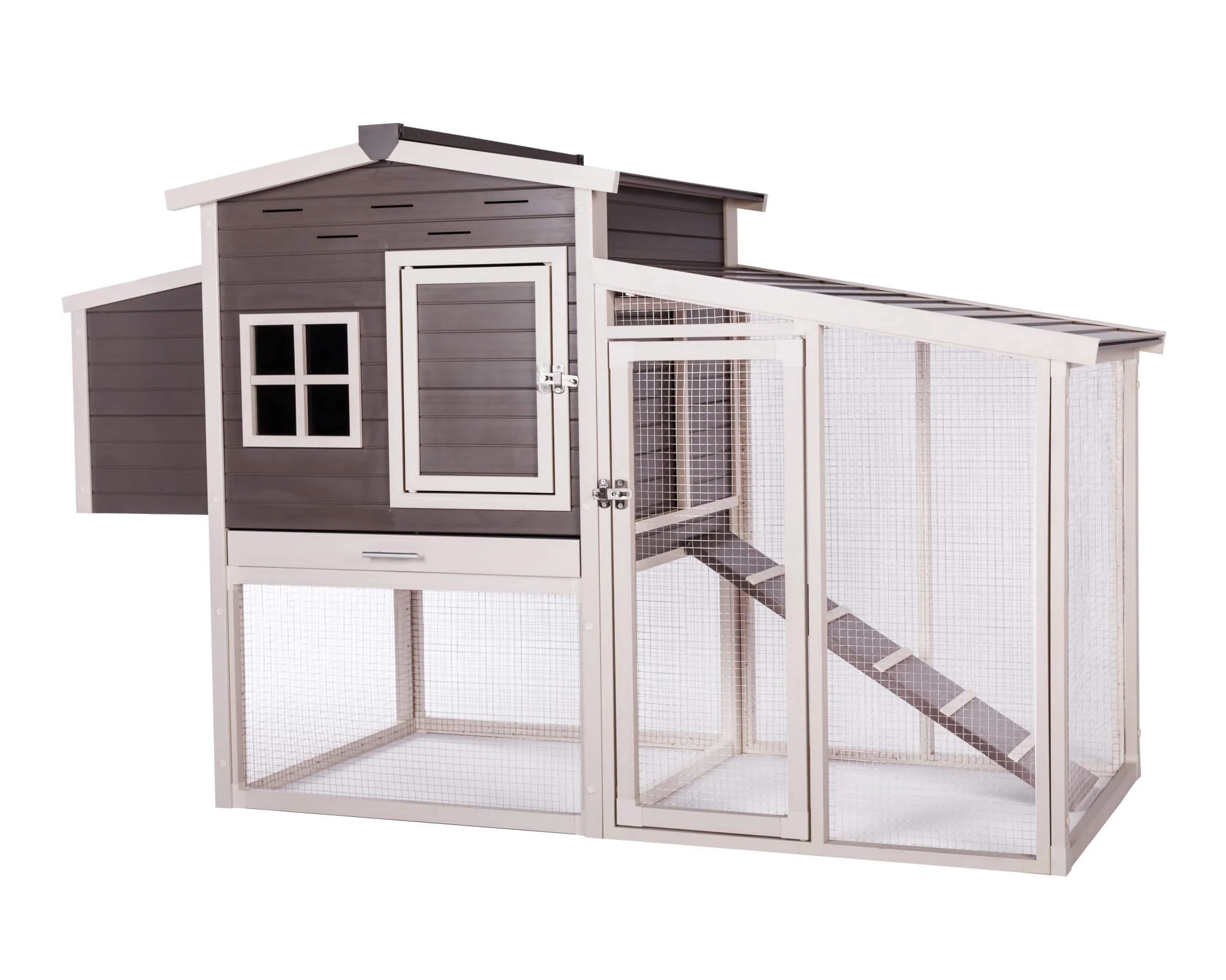 New Age Pet Hampton Chicken Coop with Pen - Image 8
