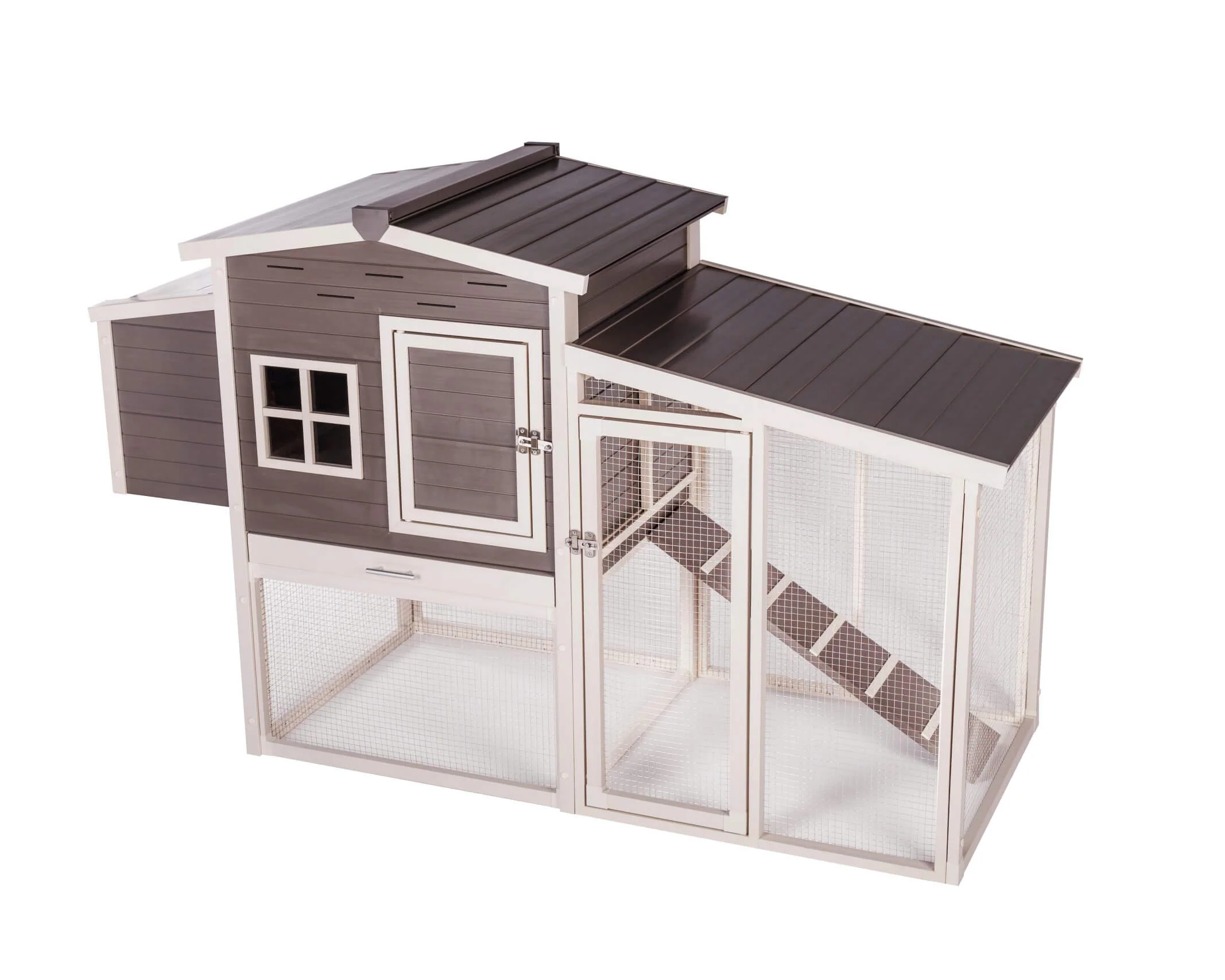 New Age Pet Hampton Chicken Coop with Pen - Image 9