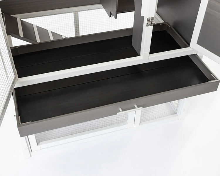 New Age Pet Huntington Townhouse Rabbit Hutch - Image 12