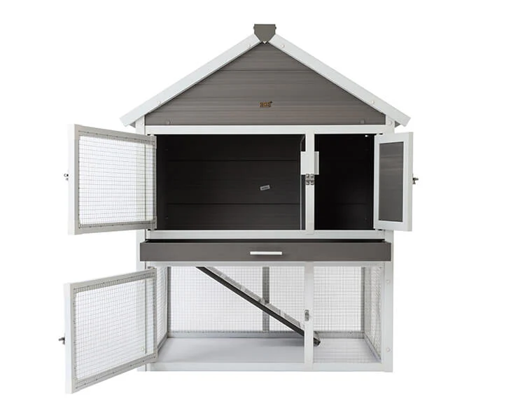 New Age Pet Huntington Townhouse Rabbit Hutch - Image 5