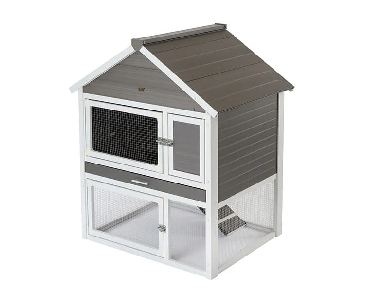 New Age Pet Huntington Townhouse Rabbit Hutch - Image 6