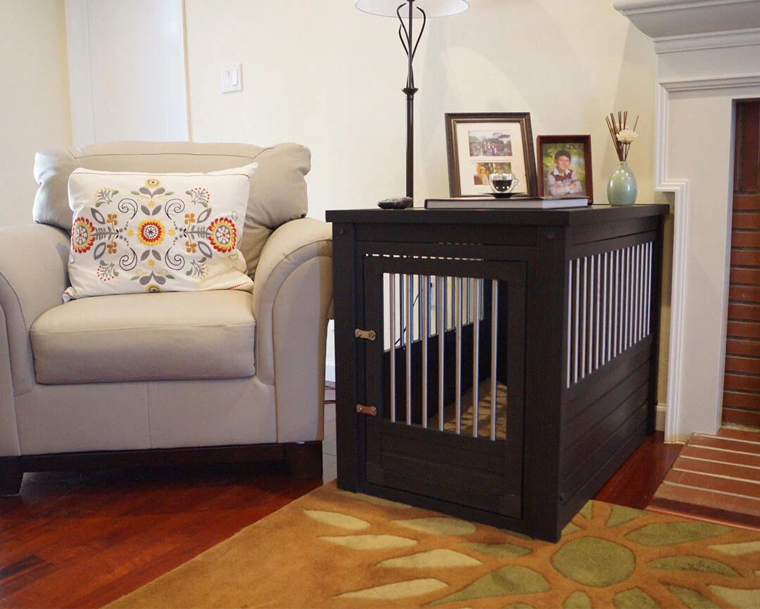 New Age Pet InnPlace Dog Crate with Stainless Steel Spindles - Image 12
