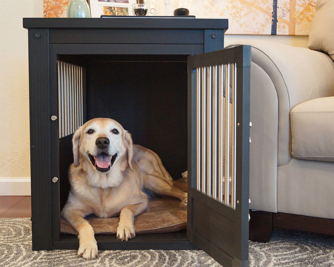 New Age Pet InnPlace Dog Crate with Stainless Steel Spindles - Image 5