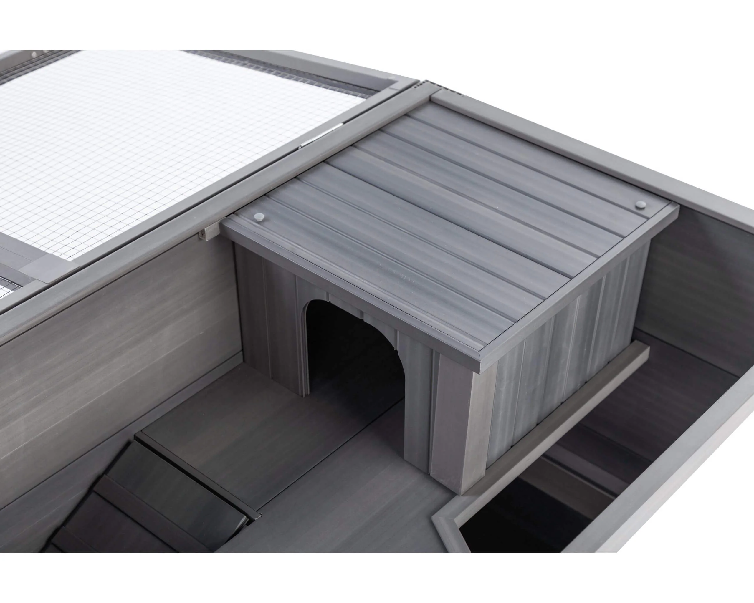 New Age Pet Jumbo Park Avenue Small Animal Hutch - Image 12