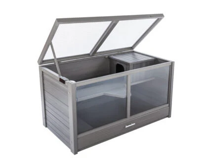 New Age Pet Jumbo Park Avenue Small Animal Hutch - Image 3