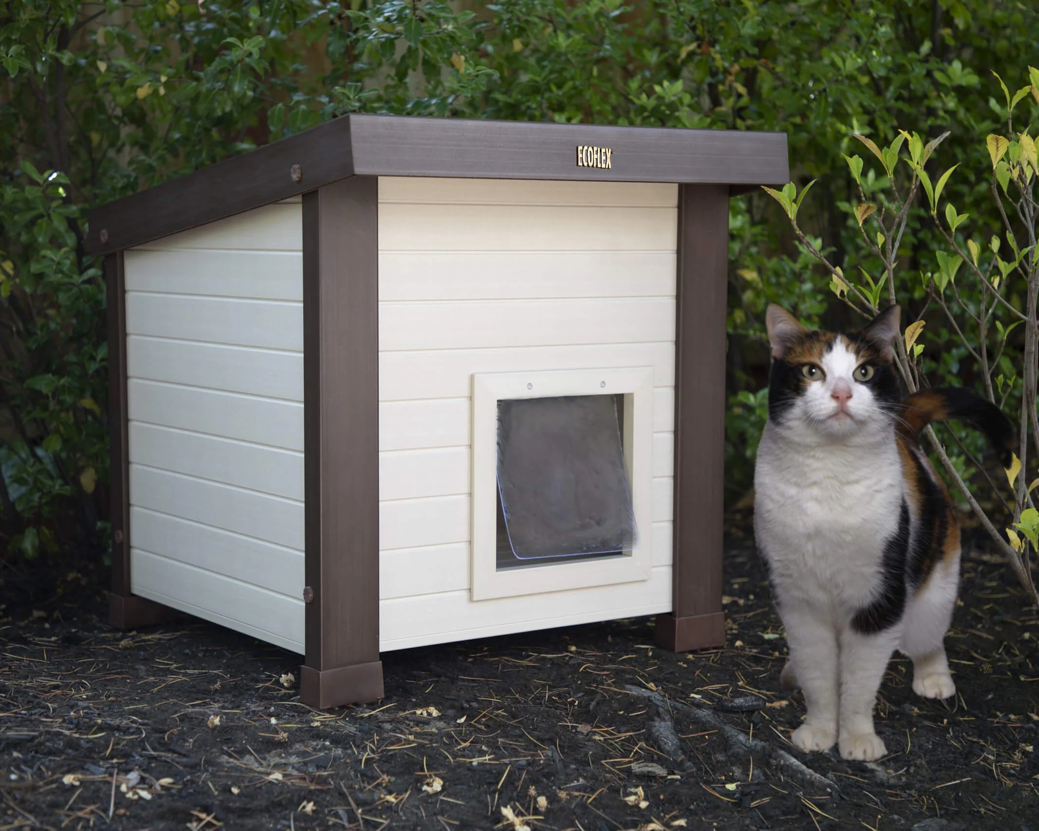 New Age Pet Outdoor Cat House - Image 2