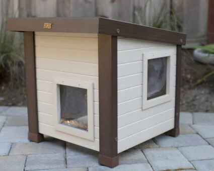 New Age Pet Outdoor Cat House - Image 3