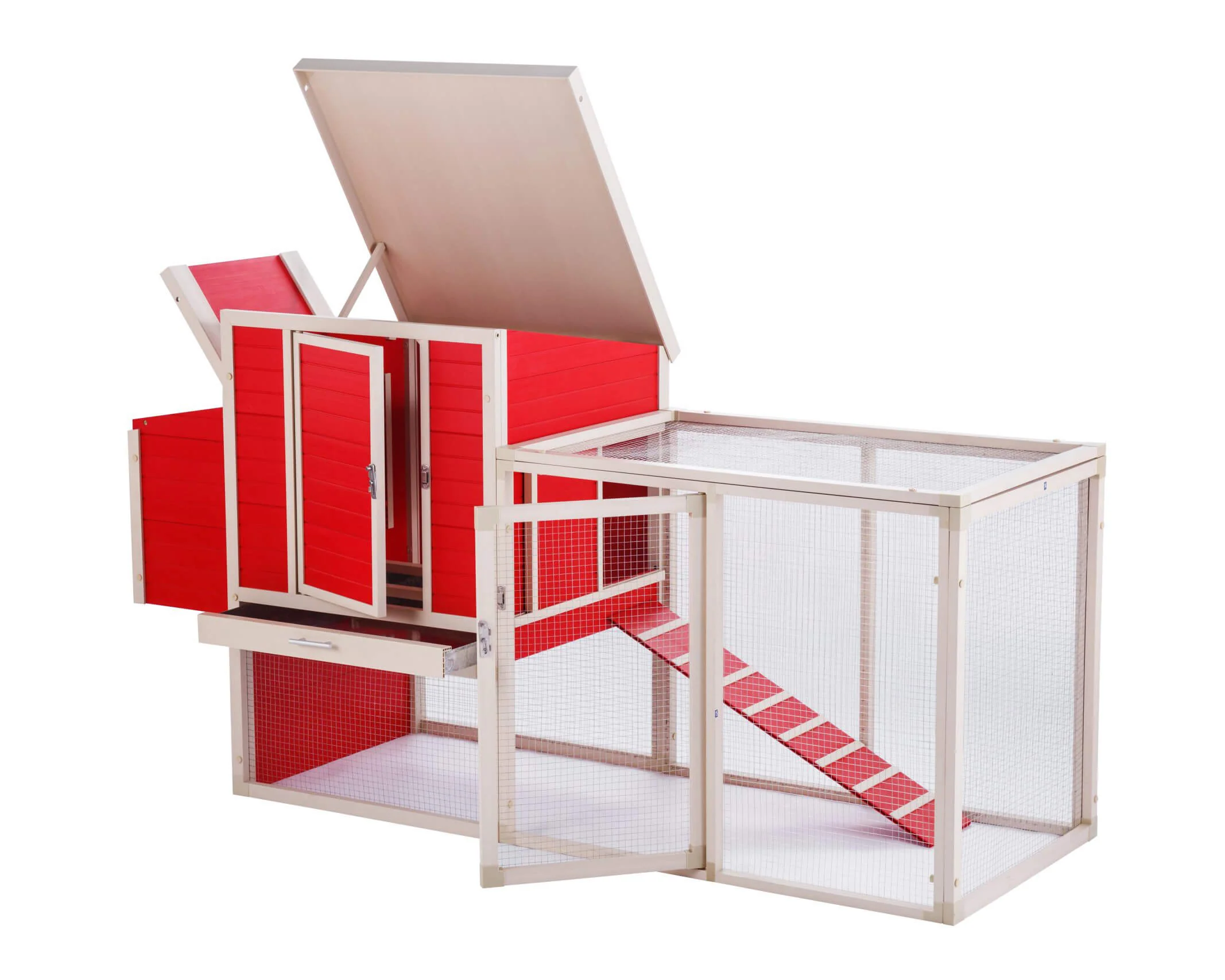 New Age Pet Sonoma Chicken Coop with Pen - Image 19