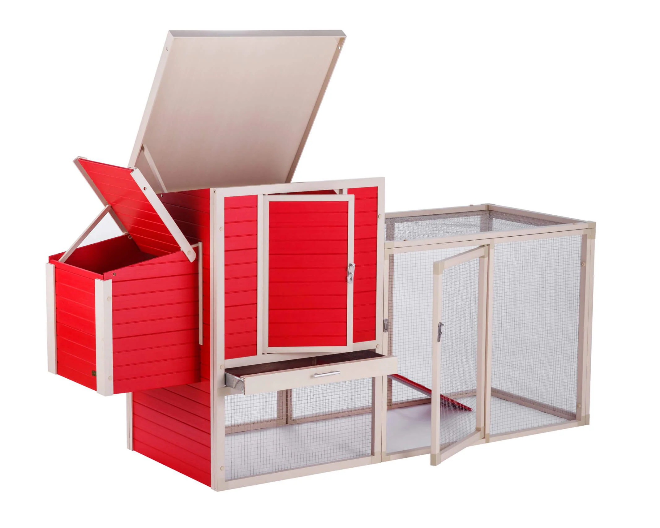 New Age Pet Sonoma Chicken Coop with Pen - Image 35