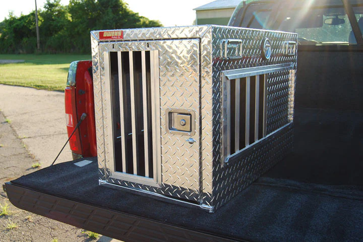 Owens All Seasons Aluminum Single Dog Box - Image 3
