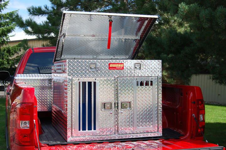 Owens Hunter All Seasons Aluminum Double Dog Box - Image 3