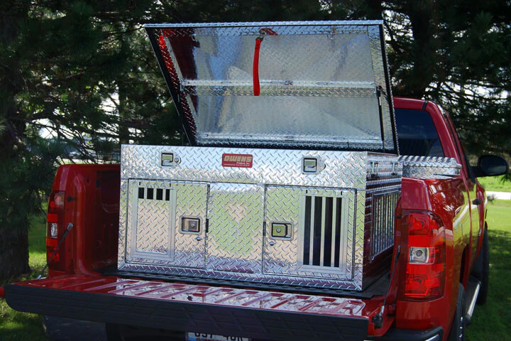 Owens Hunter All Seasons Aluminum Double Dog Box - Image 5