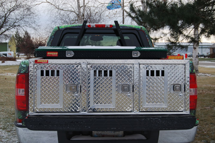 Owens Hunter Aluminum Triple Dog Box - Image 3