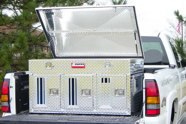 Owens Hunter Aluminum Triple Dog Box - Image 4