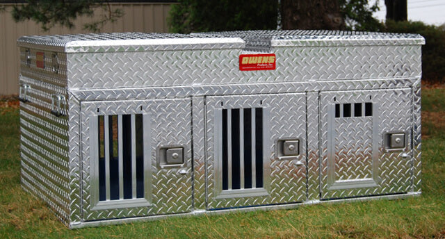 Owens Hunter Aluminum Triple Dog Box - Image 6