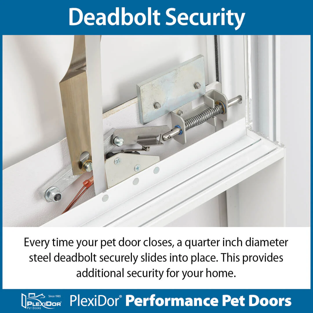 PlexiDor Electronic Door Mount Automatic Cat & Dog Door - Image 6