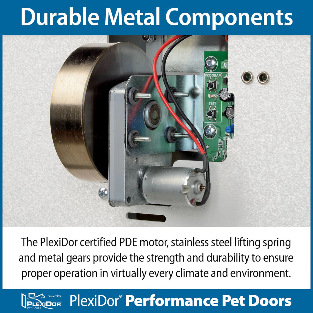 PlexiDor Electronic Door Mount Automatic Cat & Dog Door - Image 9