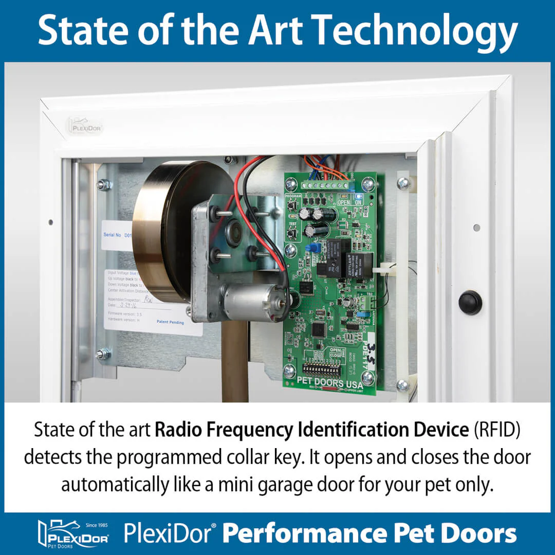 PlexiDor Electronic In Wall Mount Automatic Cat & Dog Door - Image 5