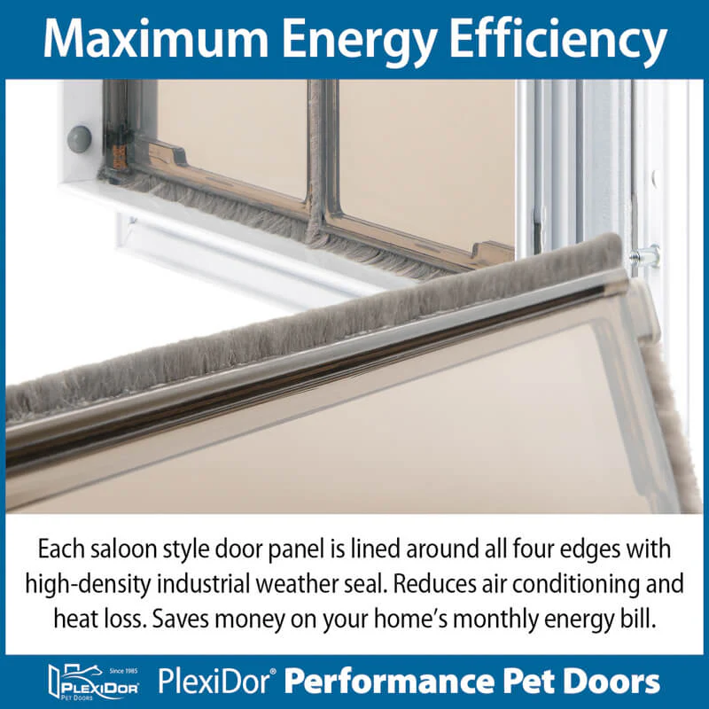 PlexiDor In Wall Mount Performance Cat & Dog Door - Image 8