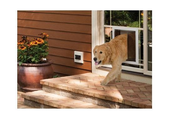PlexiDor Sliding Glass Door - Cat & Dog Door Insert - Image 3