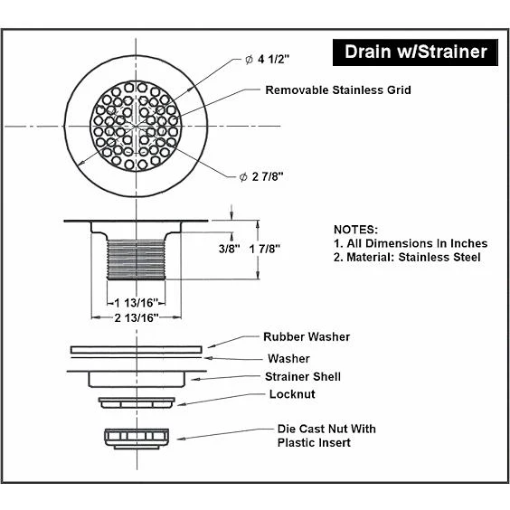 Poly Pet Tubs Plumbing, Faucet & Accessories Kit - Image 3