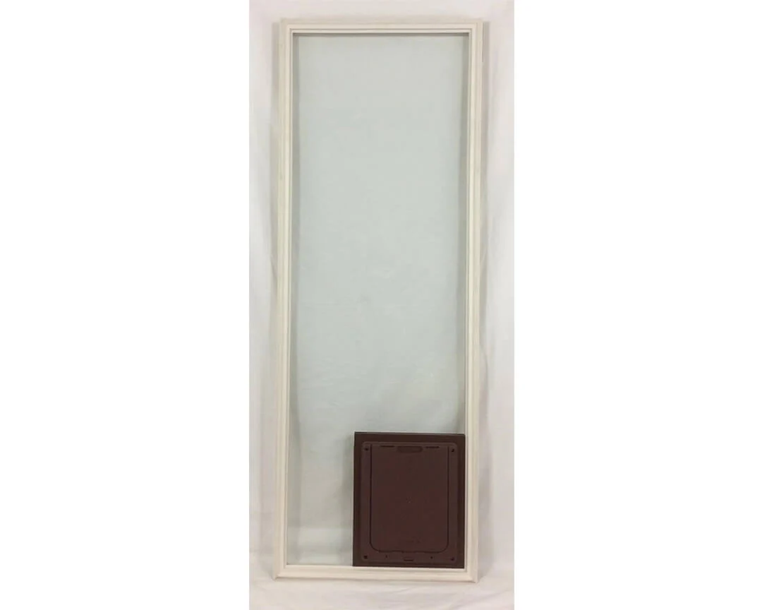 Security Boss Animate Manual - French Door Glass Panel with Pet Door - Image 4