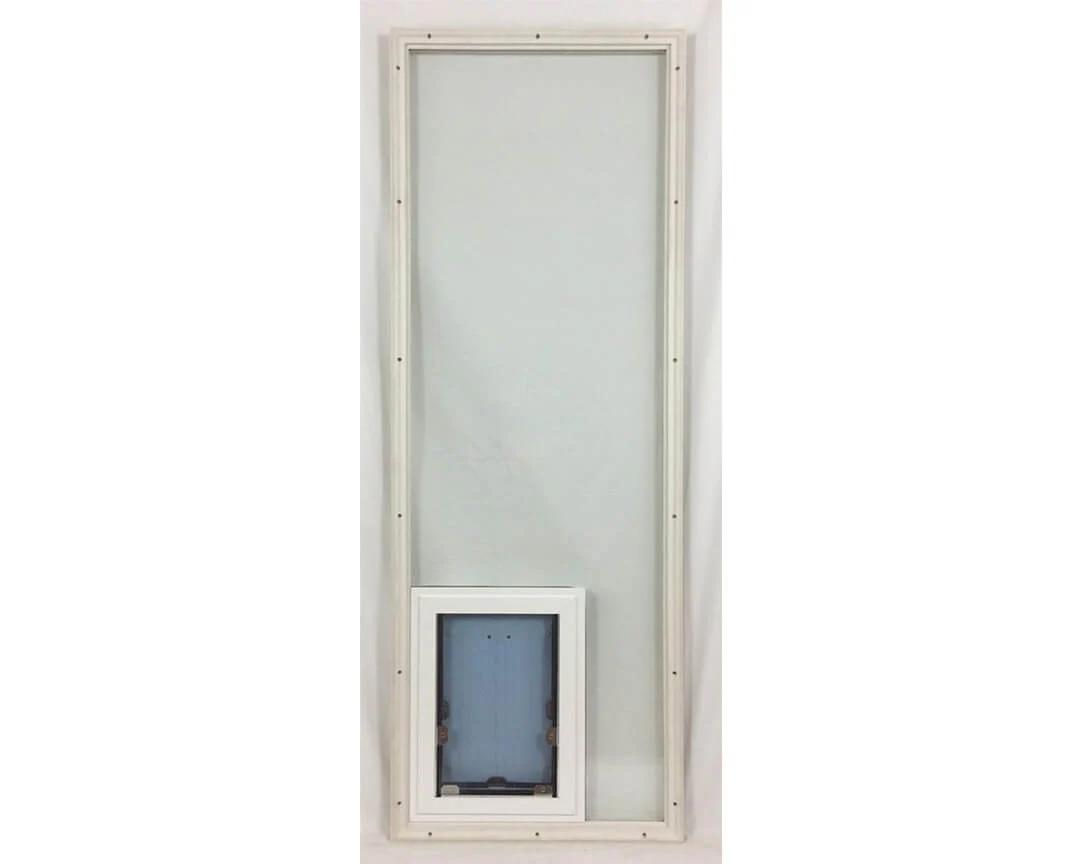 Security Boss MaxSeal French Door Glass Panel with Pet Door - Image 4