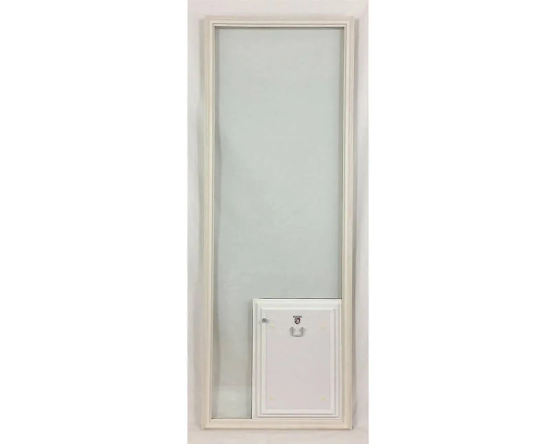 Security Boss MaxSeal French Door Glass Panel with Pet Door - Image 5
