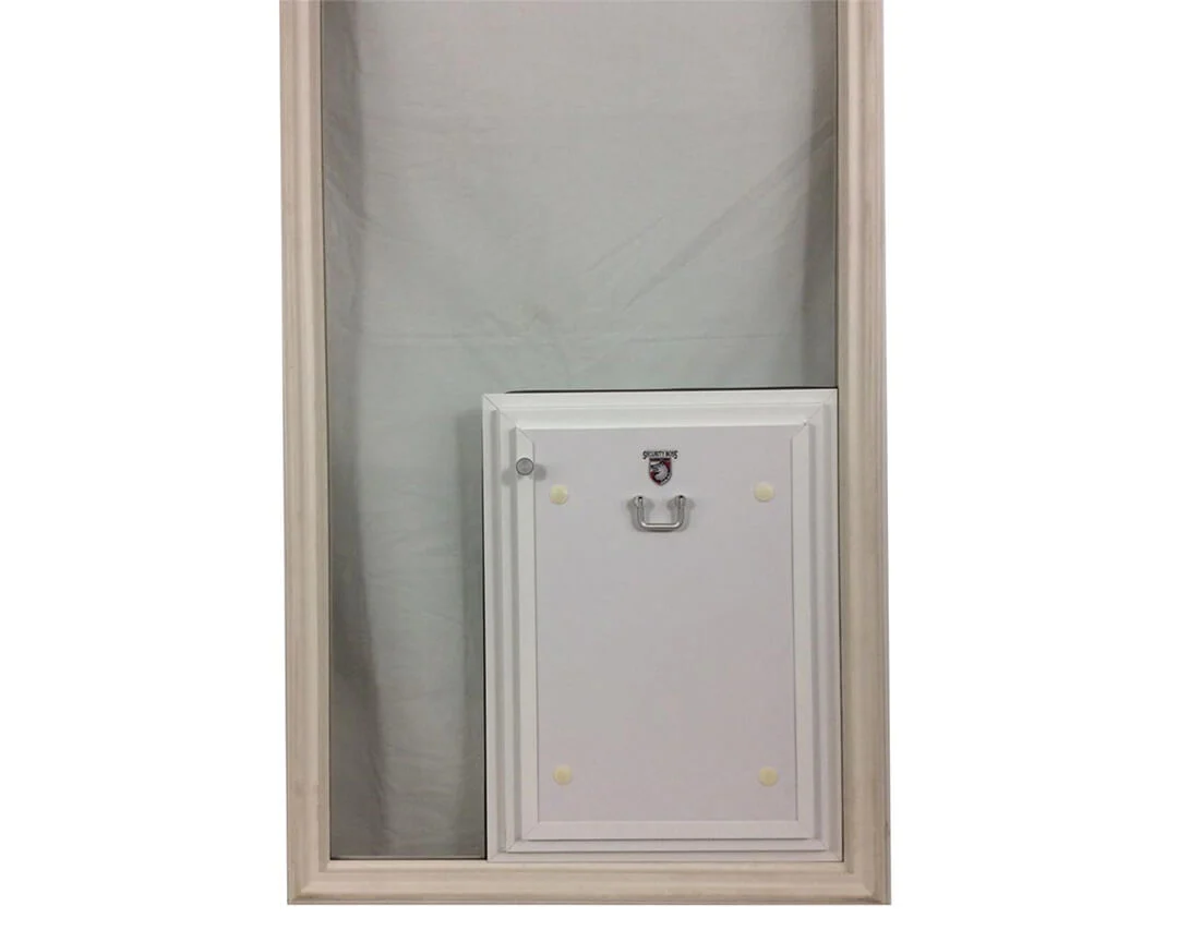 Security Boss MaxSeal French Door Glass Panel with Pet Door - Image 6