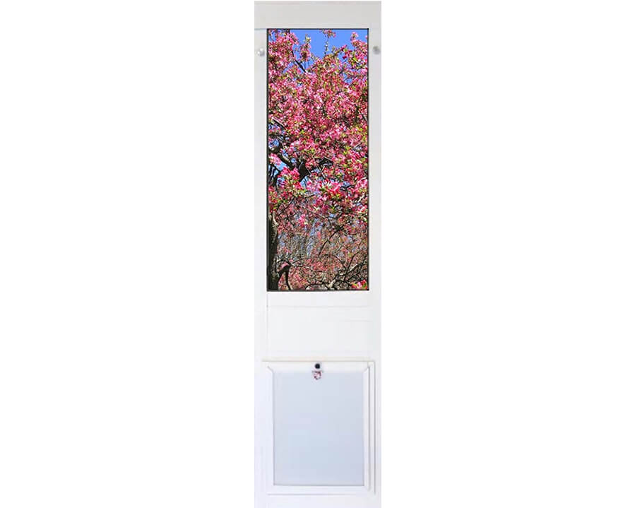 Security Boss SB Standard Lockable Patio Pet Door Insert - Image 4