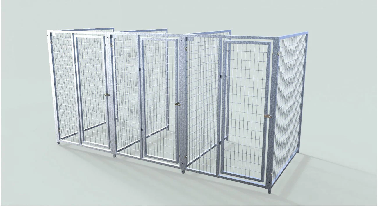 TK Products Pro-Series Backless Multi-Dog Kennel | Indoor/Outdoor Runs - Image 14