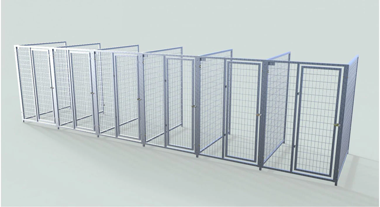 TK Products Pro-Series Backless Multi-Dog Kennel | Indoor/Outdoor Runs - Image 17