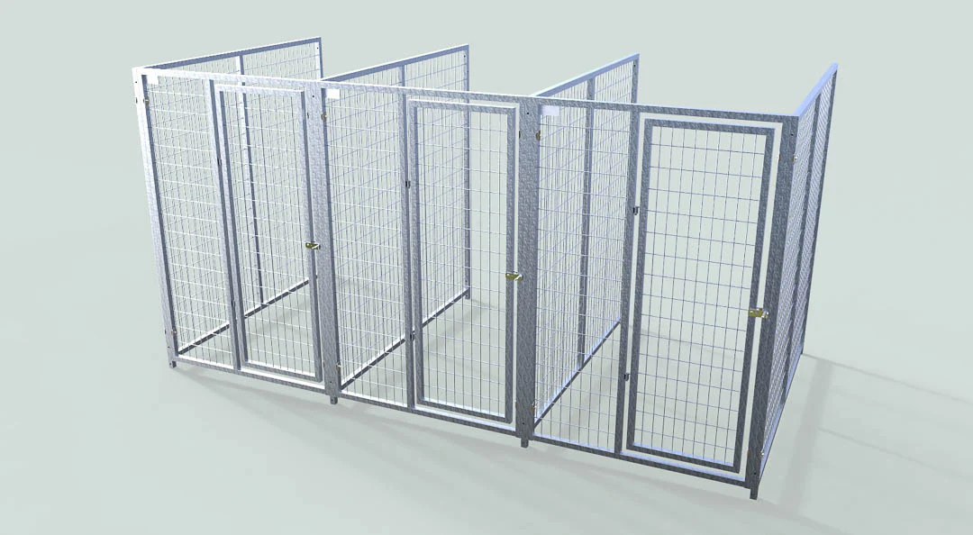 TK Products Pro-Series Backless Multi-Dog Kennel | Indoor/Outdoor Runs - Image 19