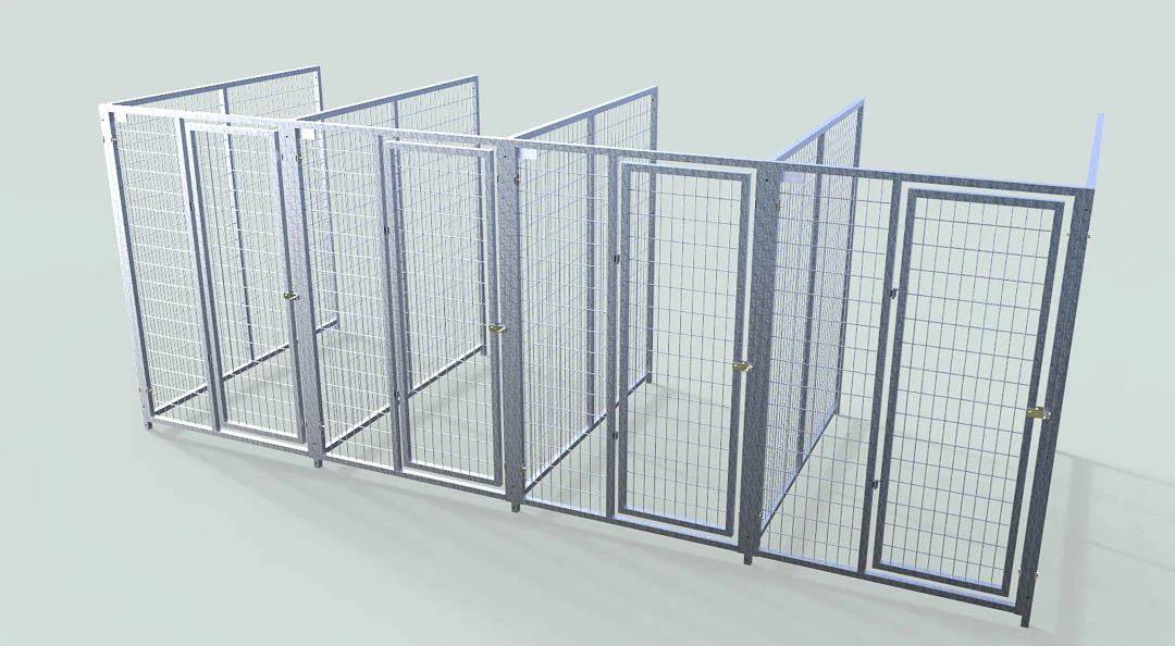TK Products Pro-Series Backless Multi-Dog Kennel | Indoor/Outdoor Runs - Image 20