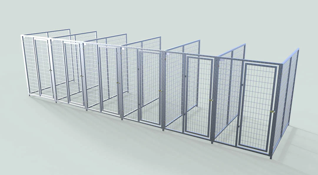 TK Products Pro-Series Backless Multi-Dog Kennel | Indoor/Outdoor Runs - Image 22