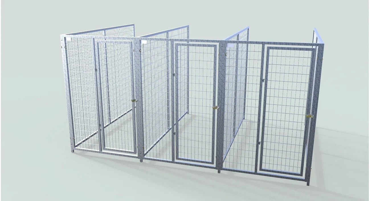 TK Products Pro-Series Backless Multi-Dog Kennel | Indoor/Outdoor Runs - Image 24