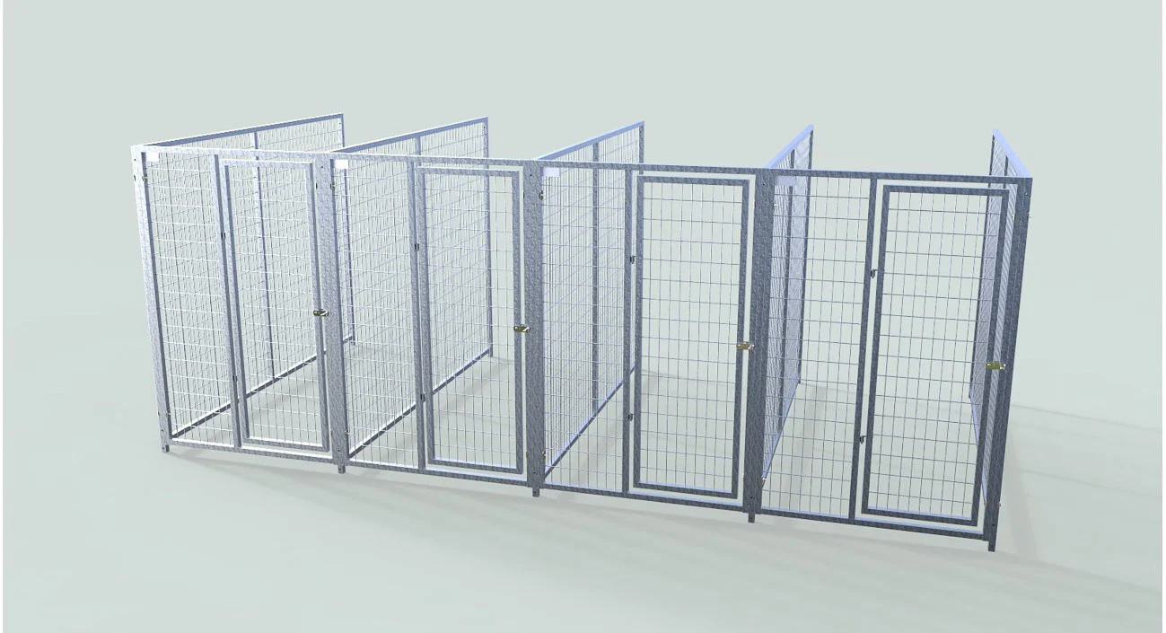 TK Products Pro-Series Backless Multi-Dog Kennel | Indoor/Outdoor Runs - Image 25