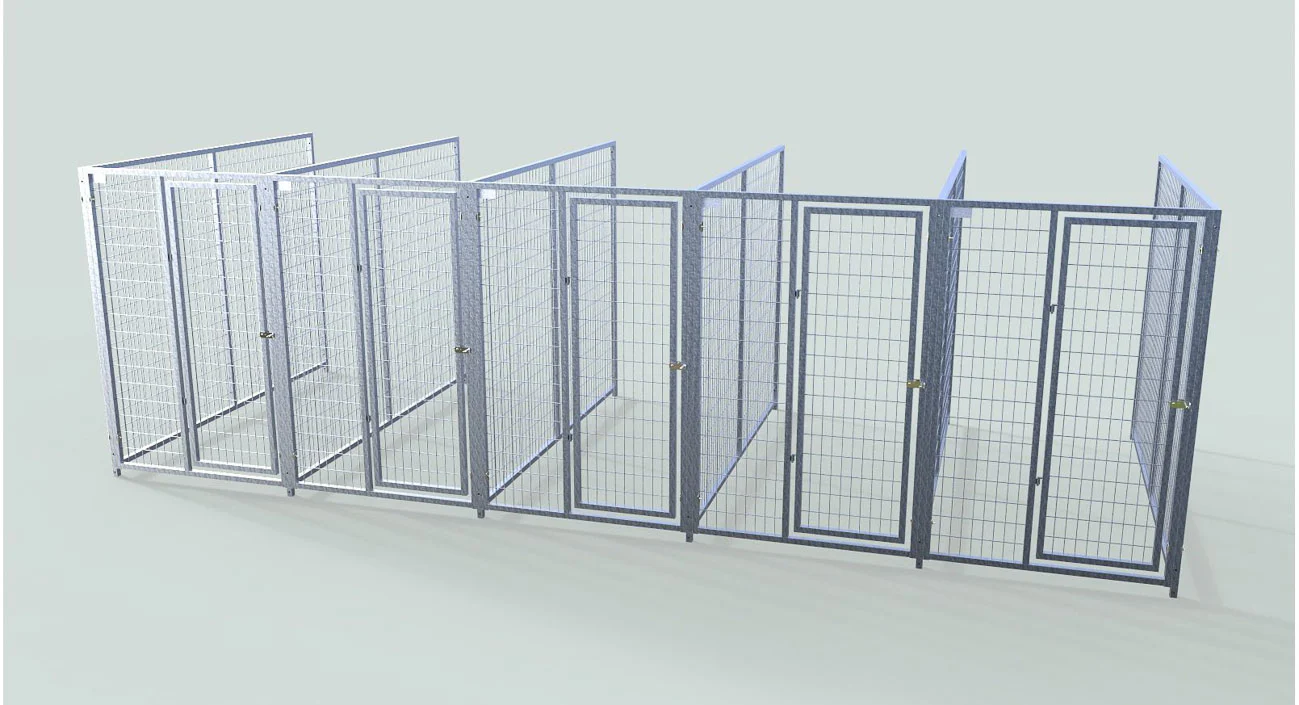 TK Products Pro-Series Backless Multi-Dog Kennel | Indoor/Outdoor Runs - Image 26