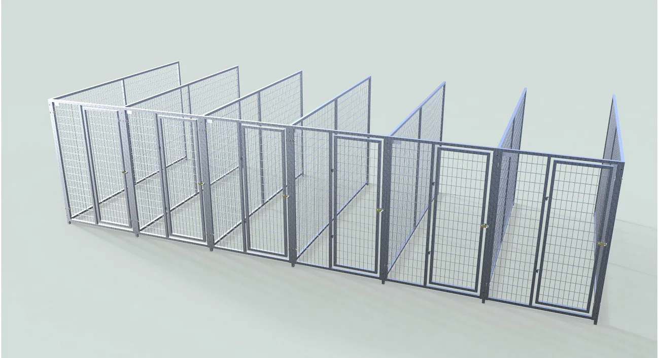 TK Products Pro-Series Backless Multi-Dog Kennel | Indoor/Outdoor Runs - Image 32