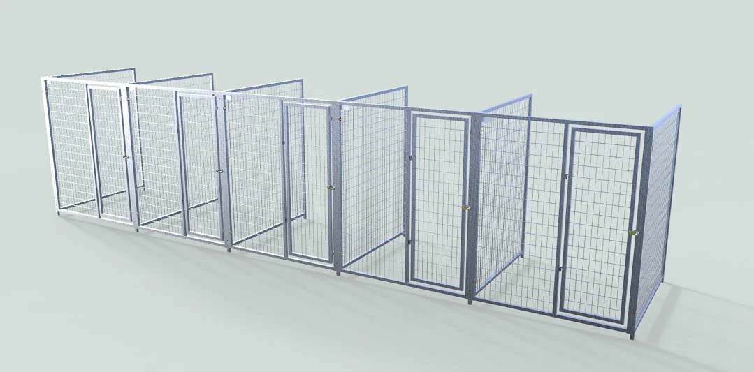 TK Products Pro-Series Backless Multi-Dog Kennel | Indoor/Outdoor Runs - Image 36