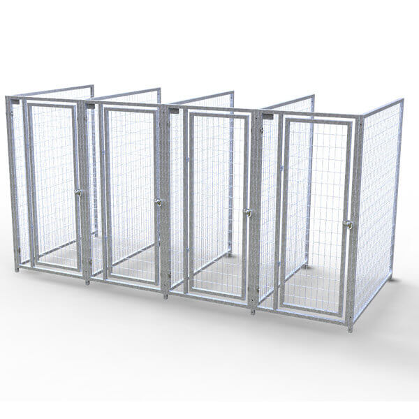 TK Products Pro-Series Backless Multi-Dog Kennel | Indoor/Outdoor Runs - Image 45