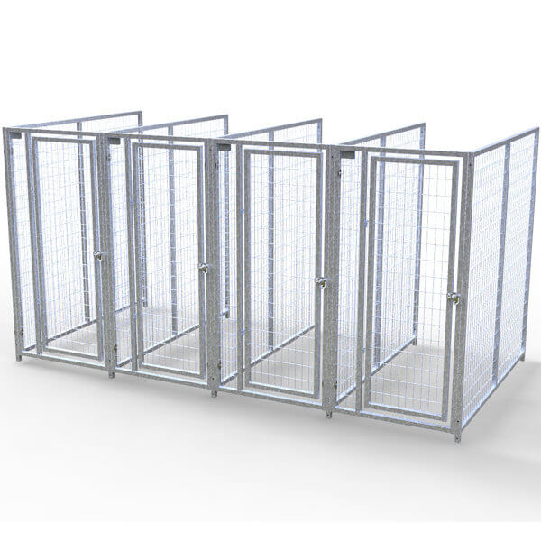 TK Products Pro-Series Backless Multi-Dog Kennel | Indoor/Outdoor Runs - Image 49